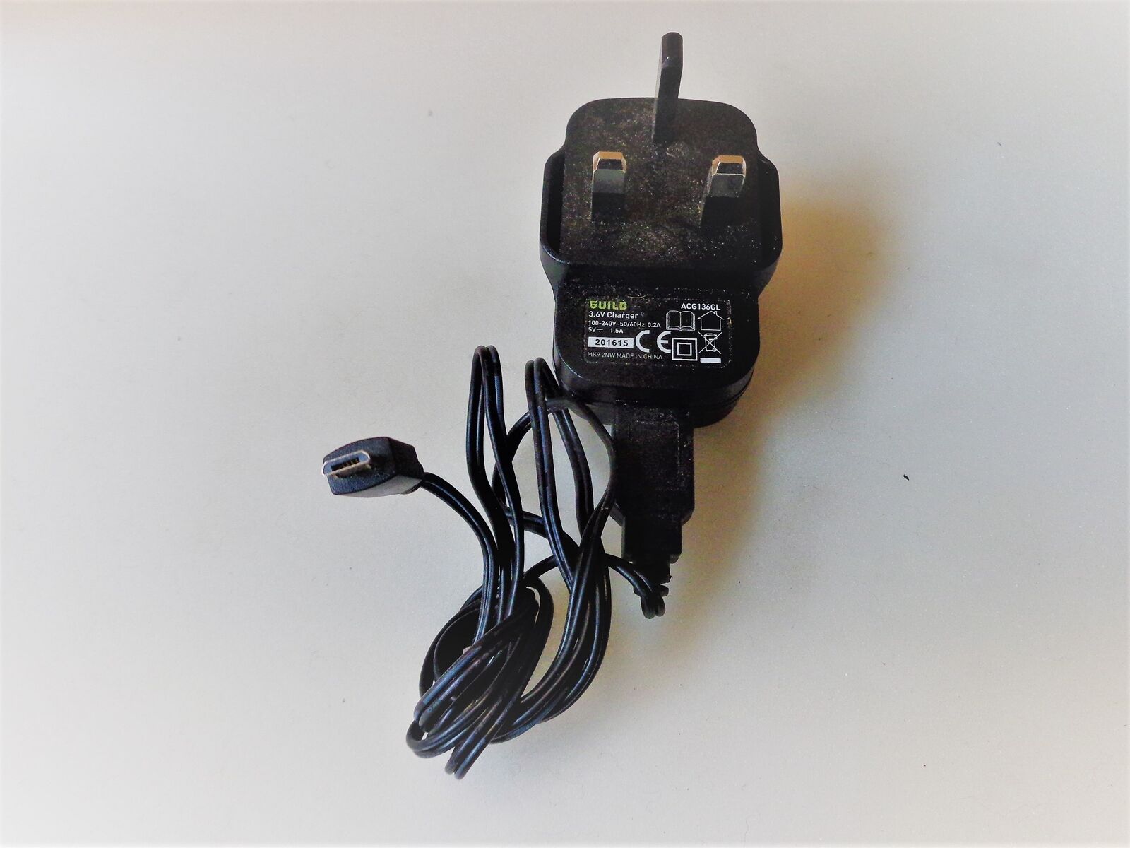 New Guild ACG136GL power Adapter 5V 1.5A AC DC Charger